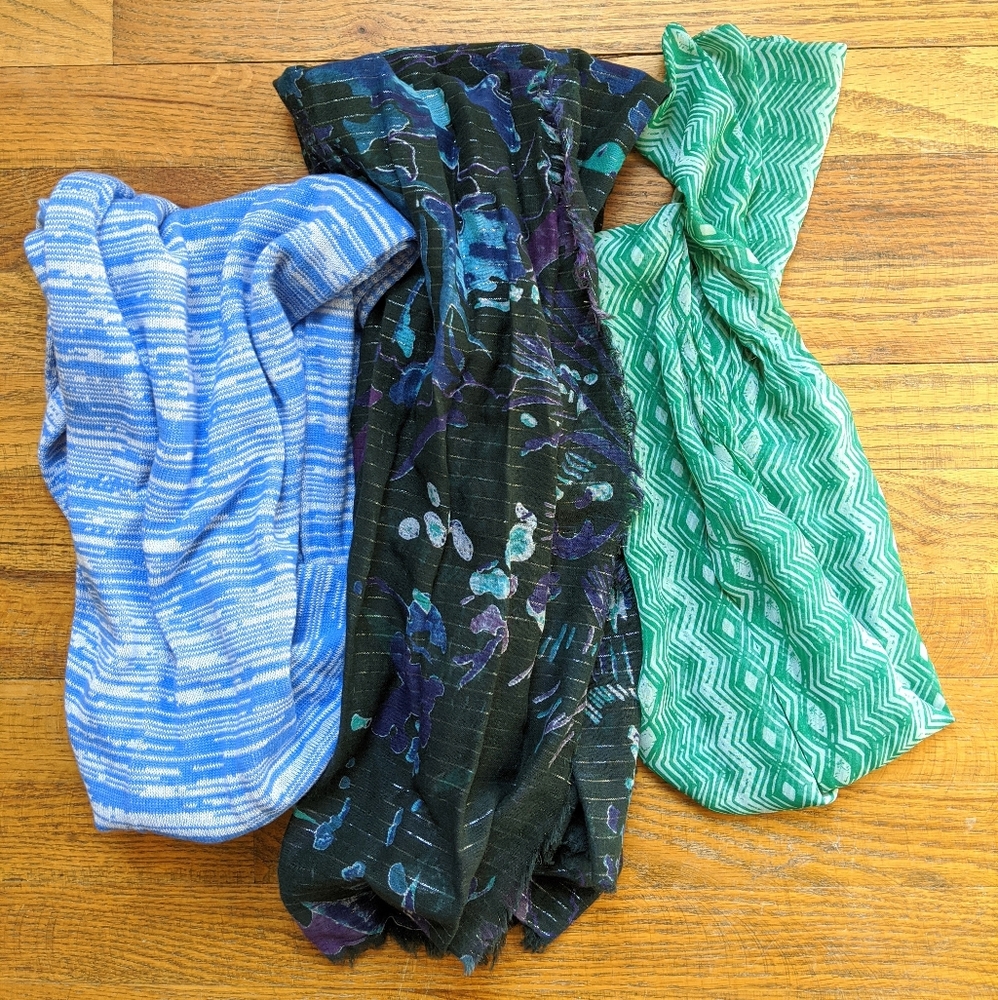 Set of 3 scarves